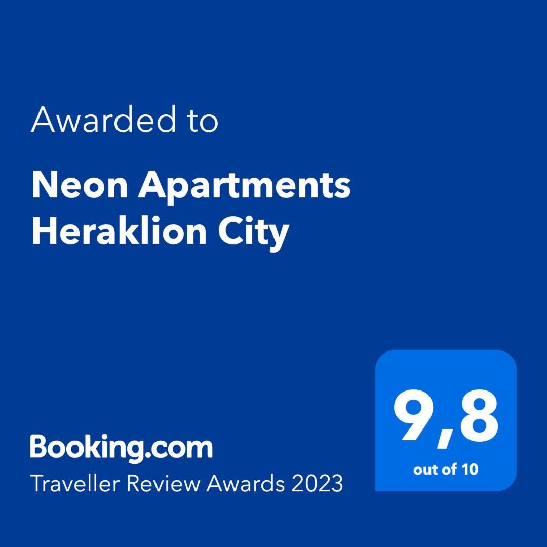 Neon Apartment, Modern, High Quality, Central Apt, Heraklion City Eksteriør bilde