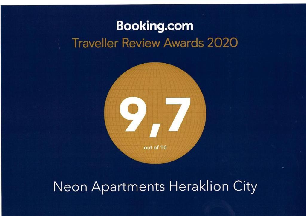 Neon Apartment, Modern, High Quality, Central Apt, Heraklion City Eksteriør bilde